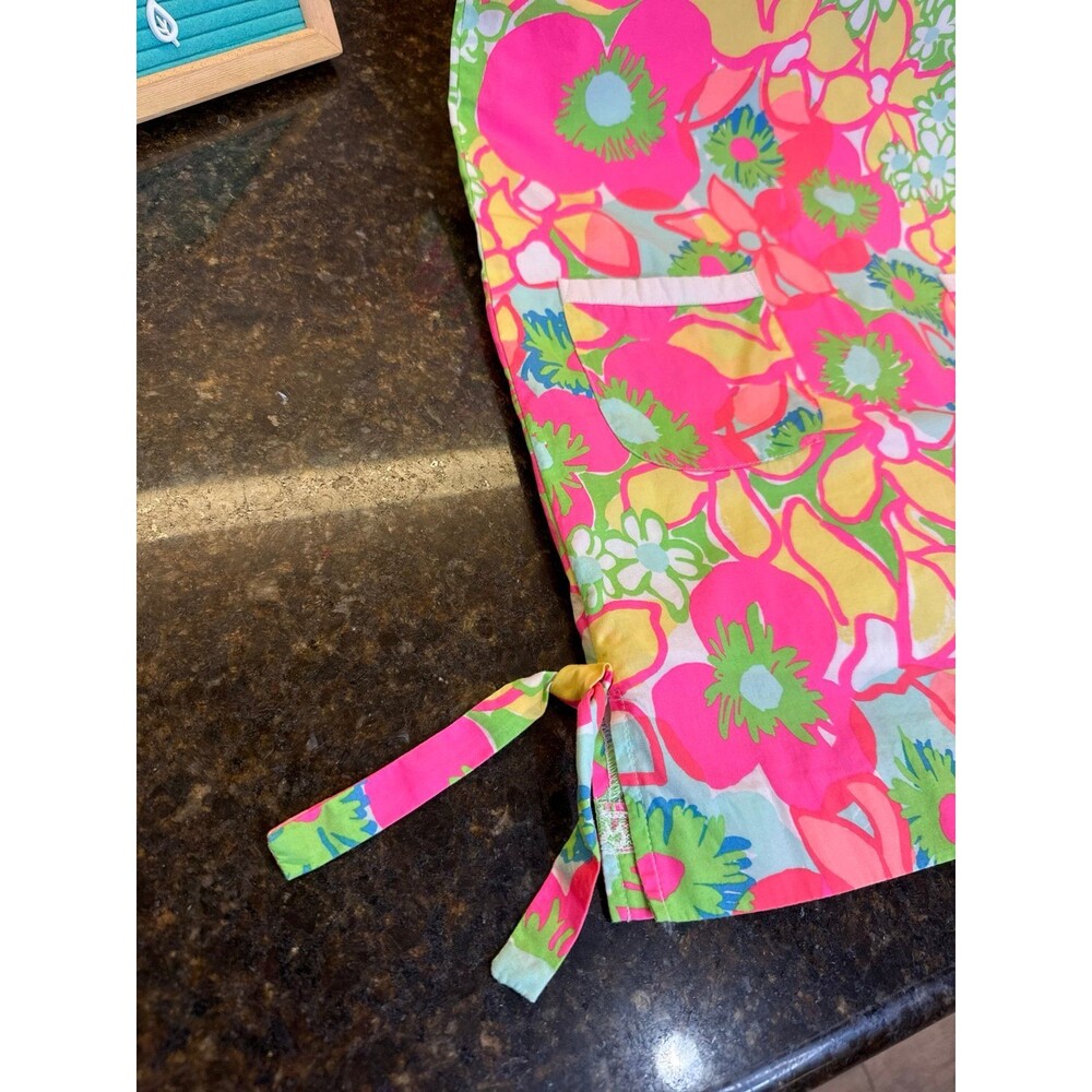 Lilly Pulitzer Girls Mini Claudine Dress Wildflower Multi Floral Size 12 Retired - Picture 4 of 8